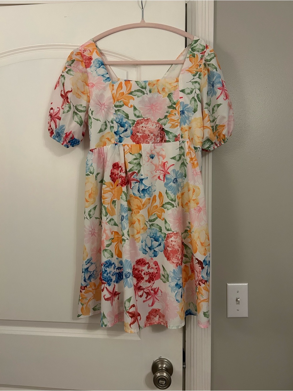 SundayUp Floral Mini Sun Dress Women’s Large